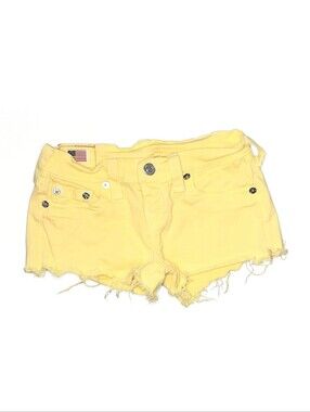 True Religion Shorts Size 26 Yellow